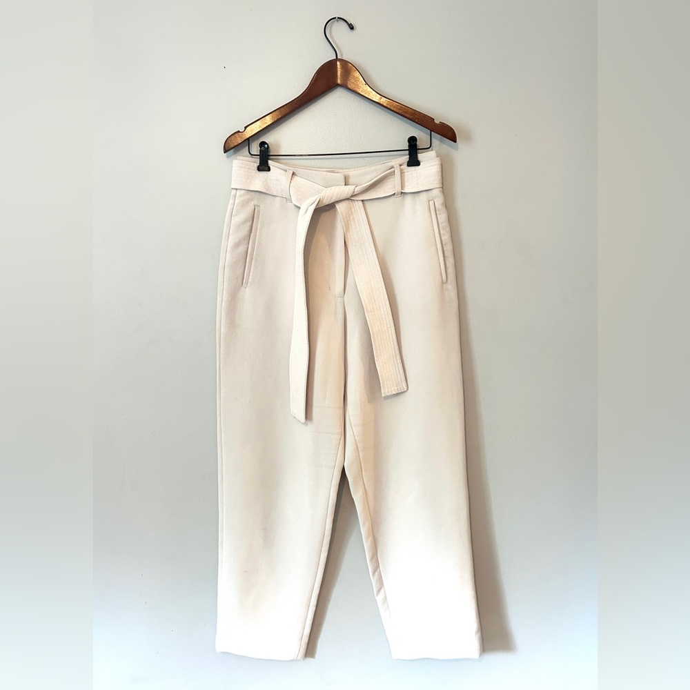 Aritzia Wilfred Jallade Tie-Front Pant Sz 10